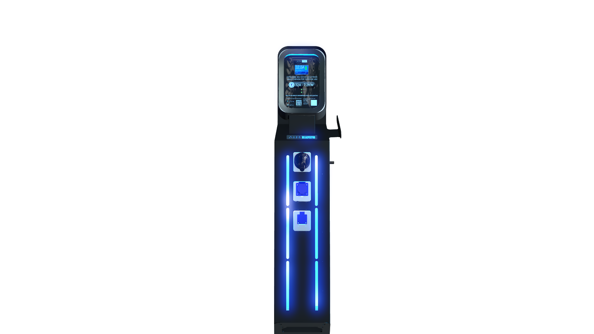 Totem híbrido da ATM EVs